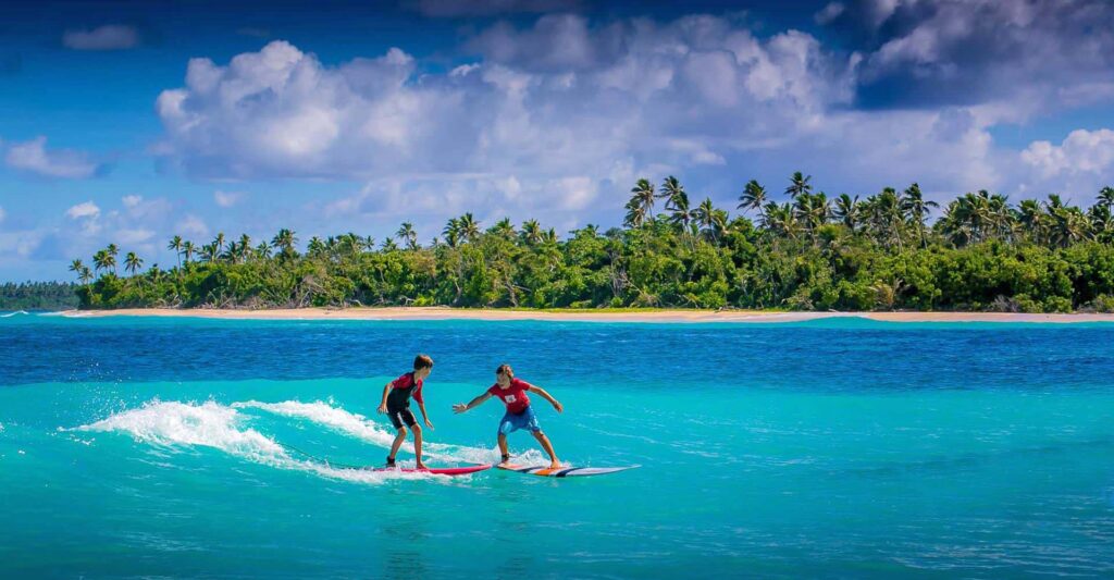 Kitesurfing in Haapai