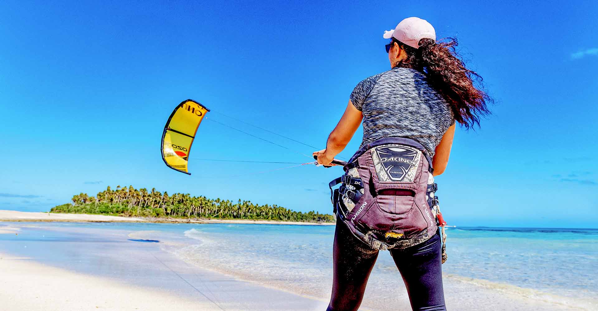 Kitesurfing in Tonga