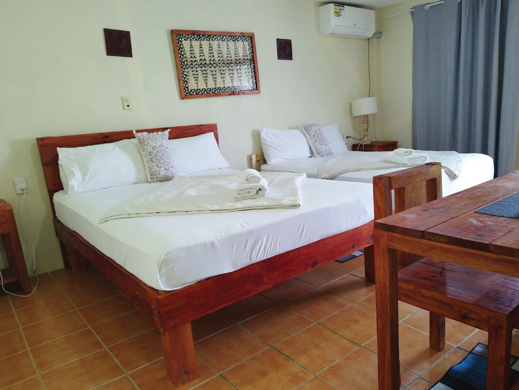 Toafa Lodge bedroom